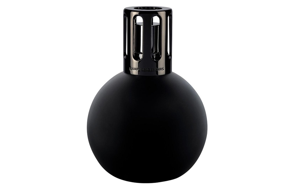 Maison Berger Lampe aromatique Boule 400 ml, Noire