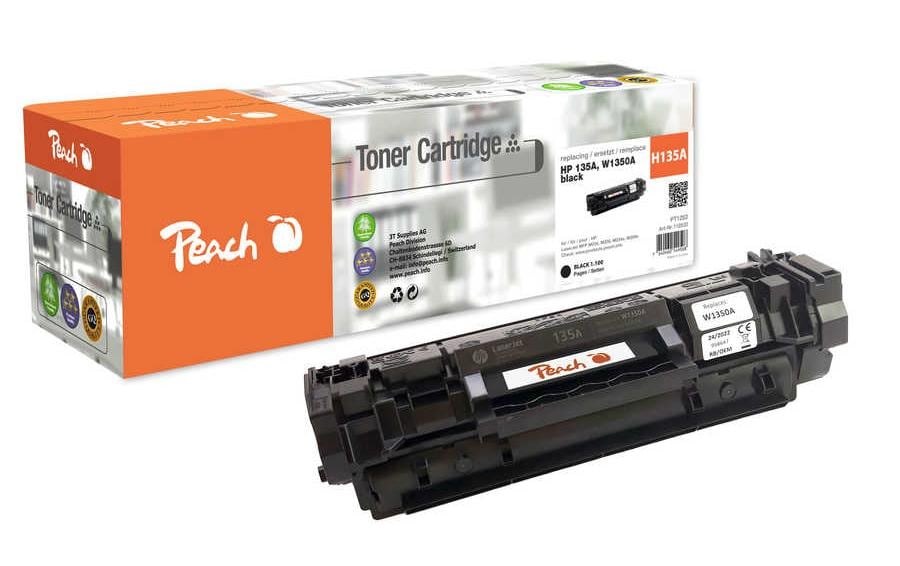 Peach Toner HP No. 135A, W1350A noir