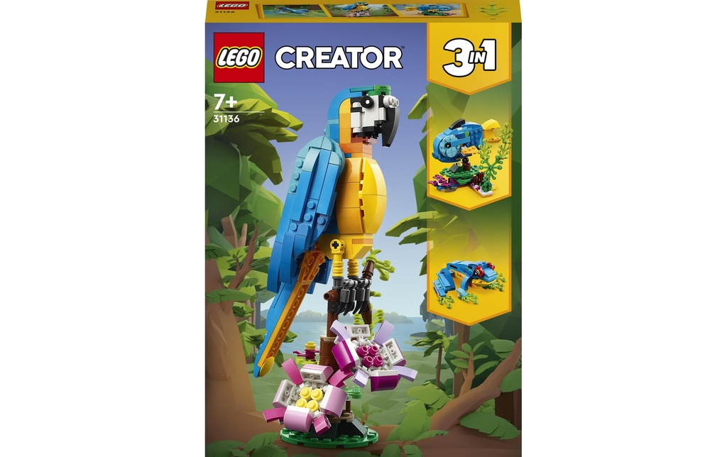 LEGO® Creator Le perroquet exotique 31136