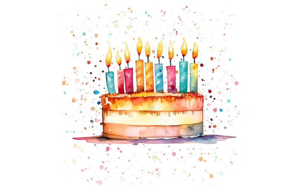 ATELIER Serviettes Cake Party 33x33cm (20 pces)