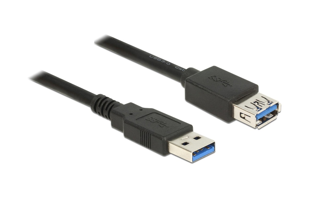 Delock Câble de prolongation USB 3.0  USB-A - USB-A 3 m