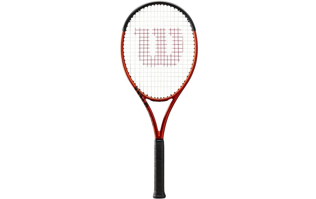 Wilson Raquette de tennis Burn 100 V5.0 orange/noir