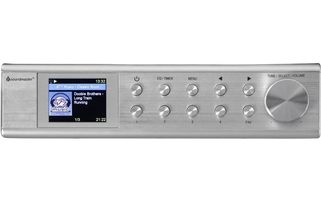 soundmaster Radio de cuisine IR1500SI Argenté