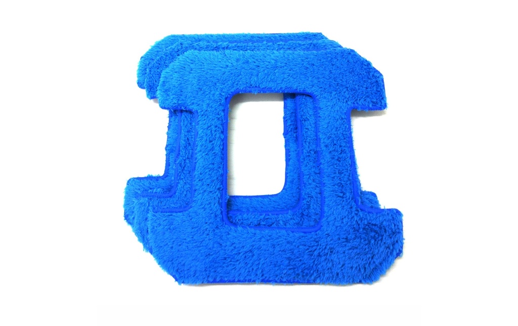 Hobot Chiffon microfibre pour HB268, HB288, HB298 bleu, 3 pièces