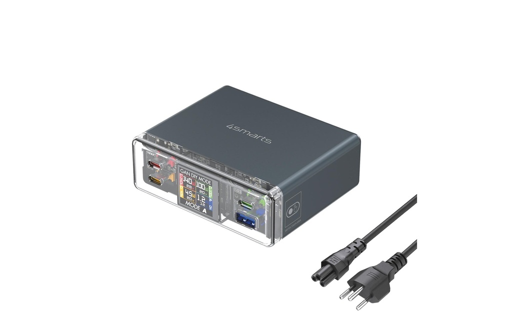 4smarts Station de recharge Lucid GaN DIY MODE 300 W