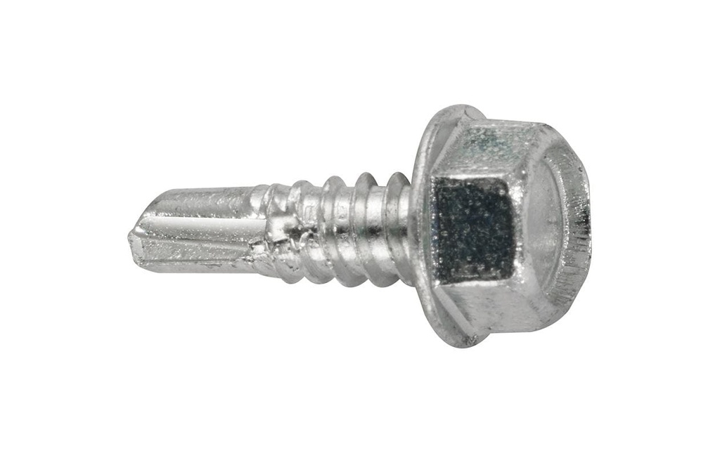 FTM Vis auto-foreuses Tête hexagonale 4.8 x 16 mm Acier, 8 pièces