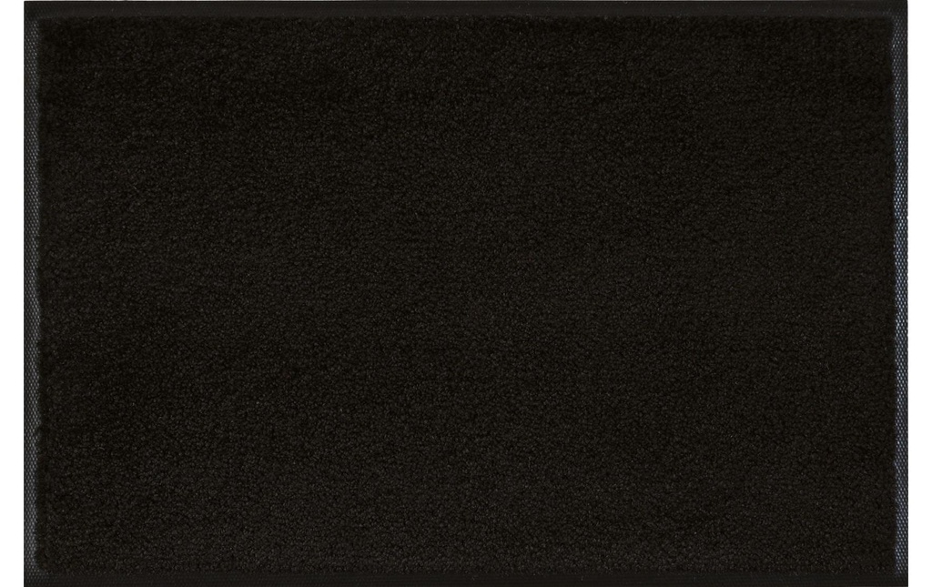 wash+dry Tapis de sol Noir, 75 x 120 cm