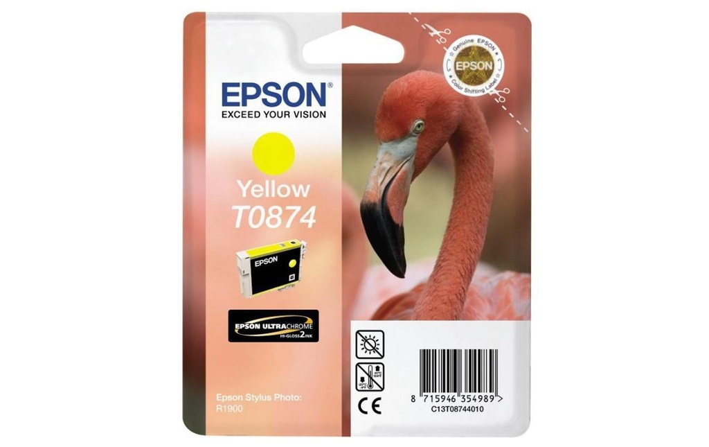 Epson Encre C13T08744010 Yellow
