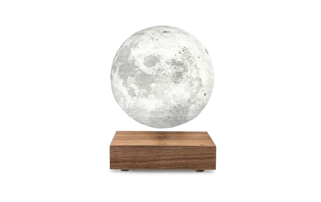 Gingko Lumière d’ambiance à LED Smart Moon Brun/Blanc