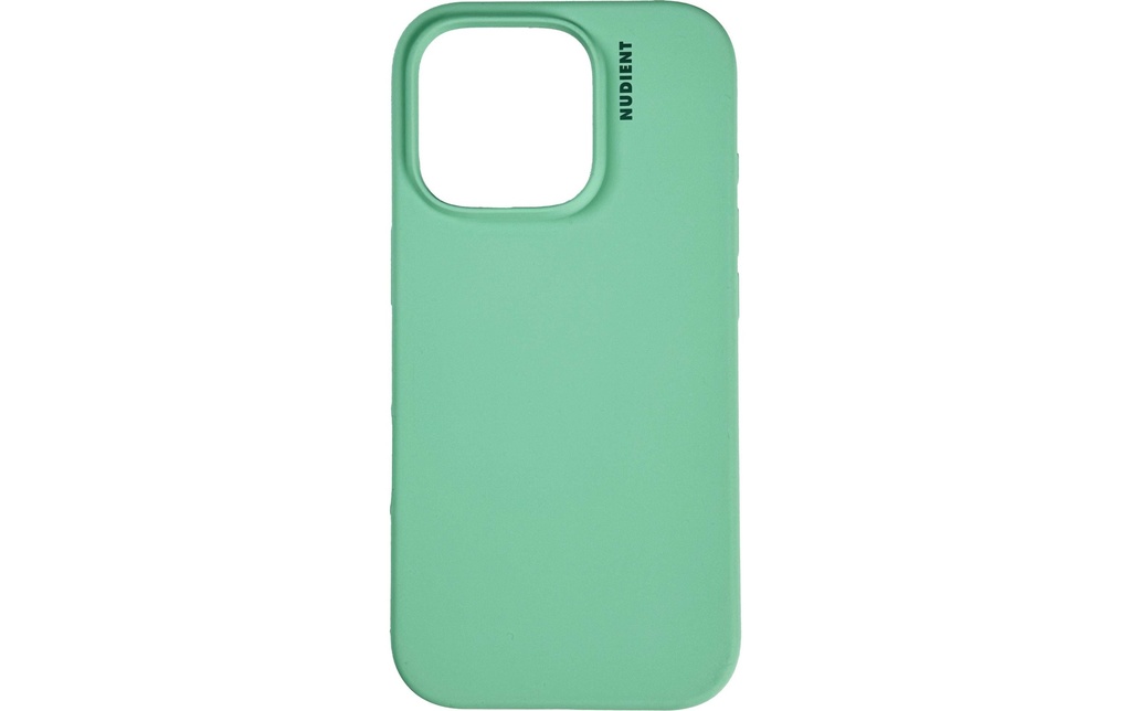 Nudient Coque arrière Étui de base iPhone 16 Pro Max Vert menthe