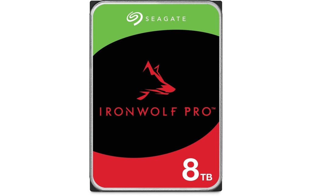 Seagate Disque dur IronWolf Pro 3.5 SATA 8 TB