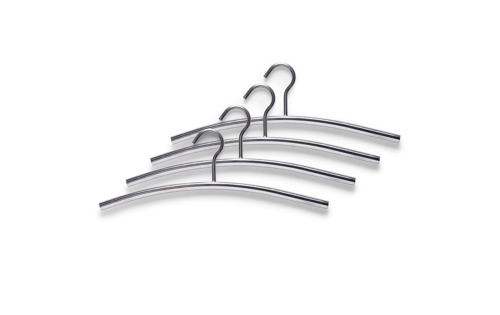 Zeller Present Cintre 4 Pièce/s, Argenté
