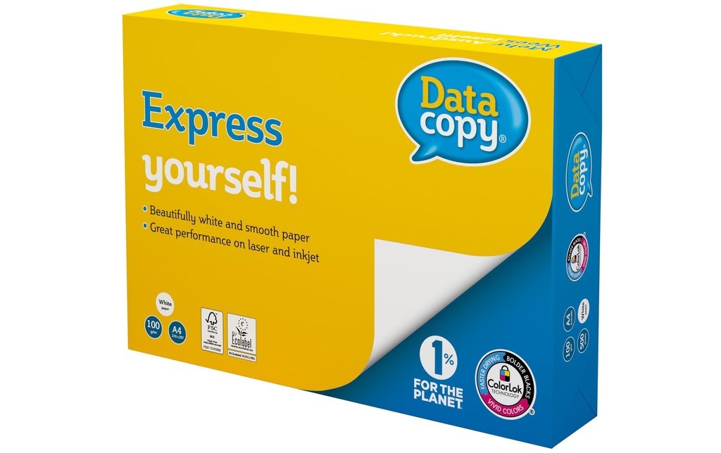 Antalis Papier pour photocopie copie des données A4 blanc haut 100 g/m², 500 feuilles