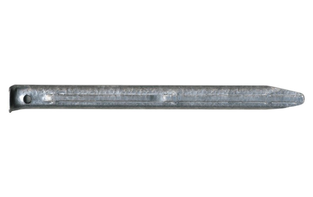 Kundert Outdoor Piquets en acier galvanisé, 220 x 1 mm galvanisé, 220 x 1 mm