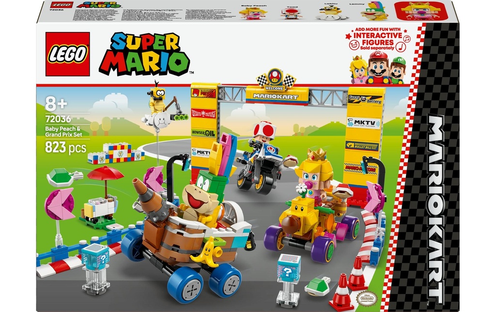 LEGO® Super Mario Mario Kart: Baby Peach and Grand Prix Set 72036