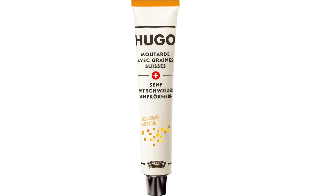 Hugo Reitzel Moutarde suisse à gros grains 100 g