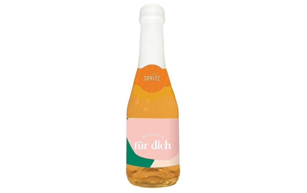 Grafik Werkstatt Bouteille d'Aperitivo Spritz Meilleurs vœux pour toi, 0.2 l