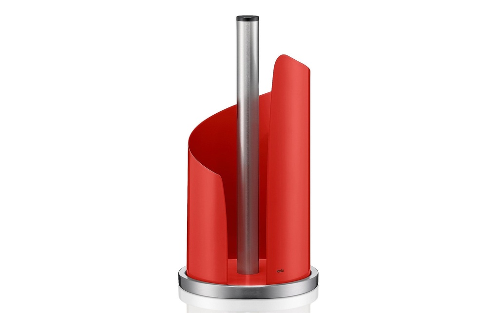 Kela Porte-rouleau essuie-tout Stella Rouge