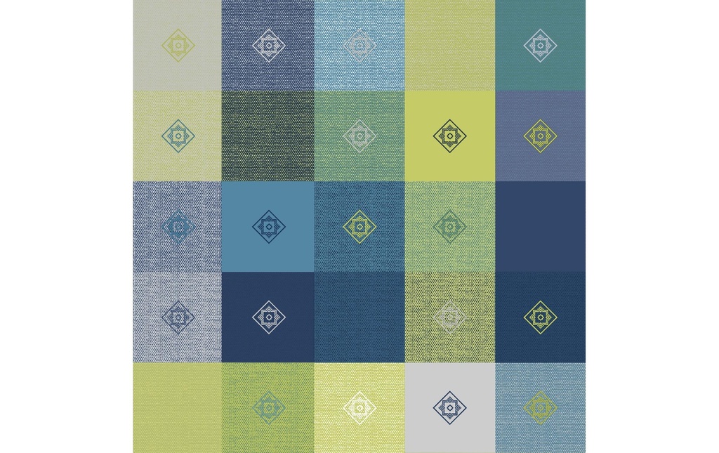 d-c-fix Nappe Manhattan Victor 130 cm x 160 cm,  Bleu