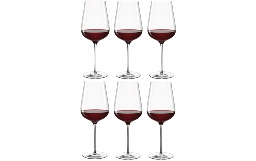 LEONARDO Verre à vin rouge Brunelli 740 ml, 6 Pièce/s, Transparent