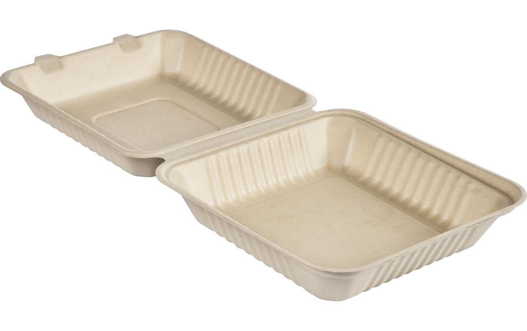 Duni Boîte repas avec couvercle 1200 ml, 50 pièces