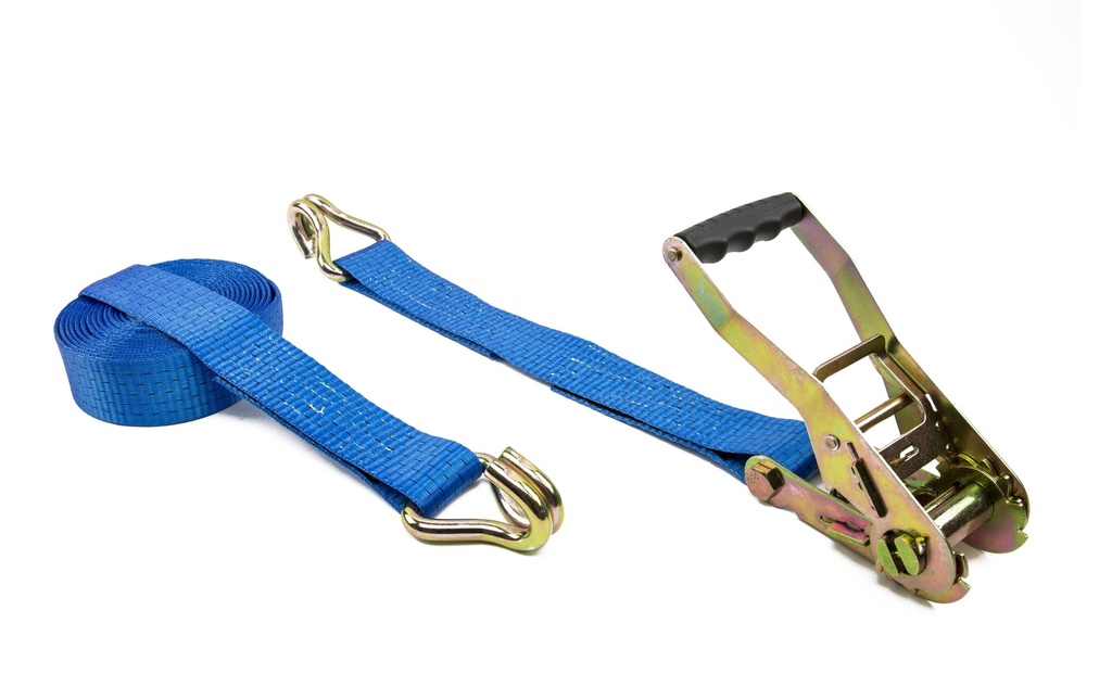 Zurrfix Sangle d'arrimage 0.50 + 7.50 m avec crochet, 2500 daN