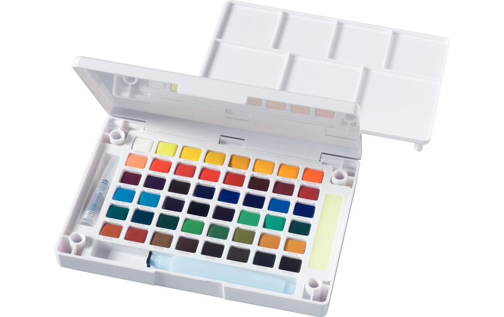 Talens Peinture pour aquarelle Koi Pocket Field Sketch Box 48 tasses