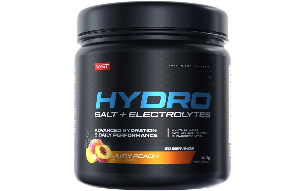 VAST Poudre Hydro Dose: 300g, Juicy Peach