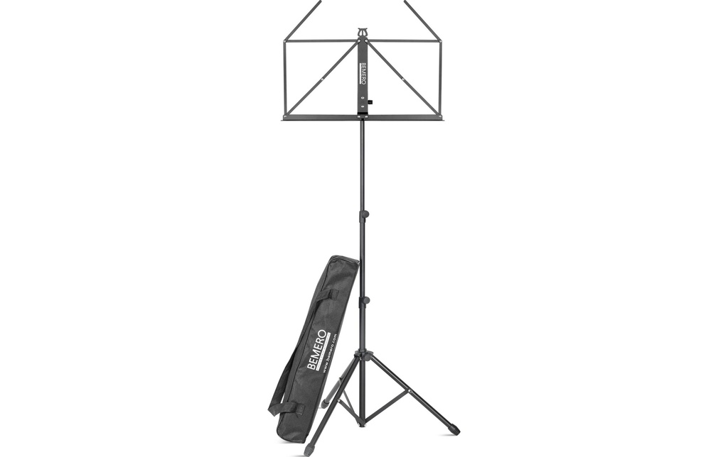 Bemero Pied à musique MSS-3095BK noir