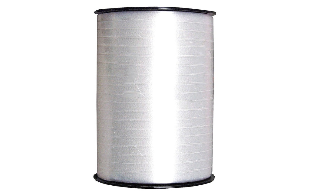 GOLDINA Ruban cadeau 0.5 cm x 500 m, blanc