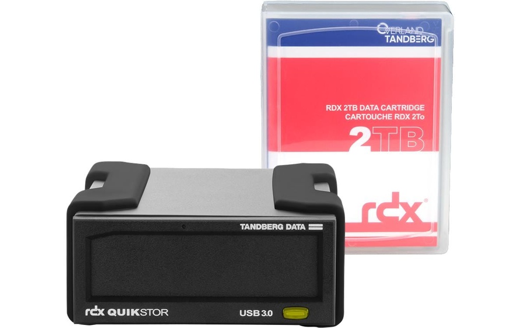 Tandberg Data Lecteur RDX 8865-RDX RDX QuikStor USB 3.0/Externe 2 TB