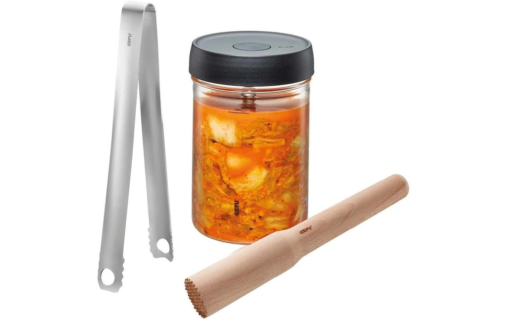 GEFU Verre de fermentation NATIVO 4 pièces, 1 L