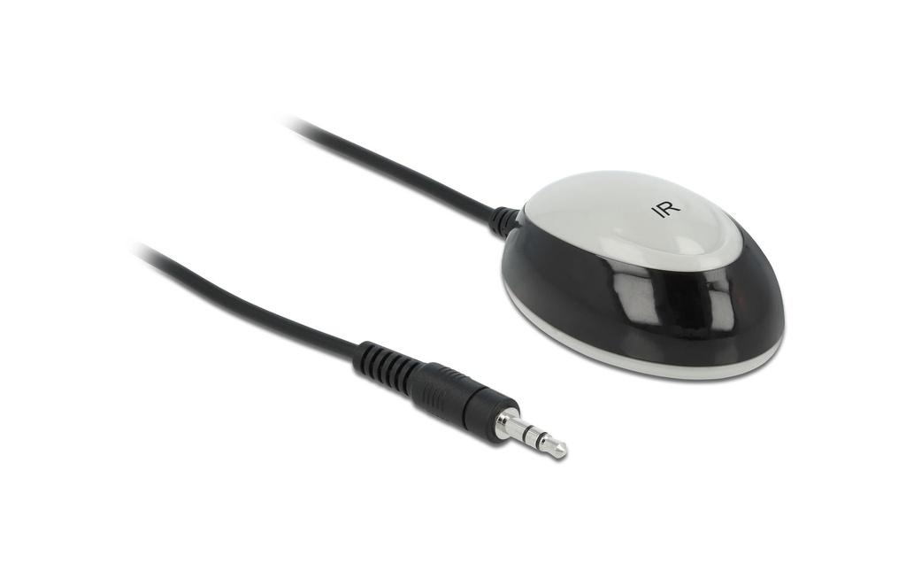 Delock Récepteur infrarouge IR, prise jack 3.5 mm, pour le commutateur KVM Delock