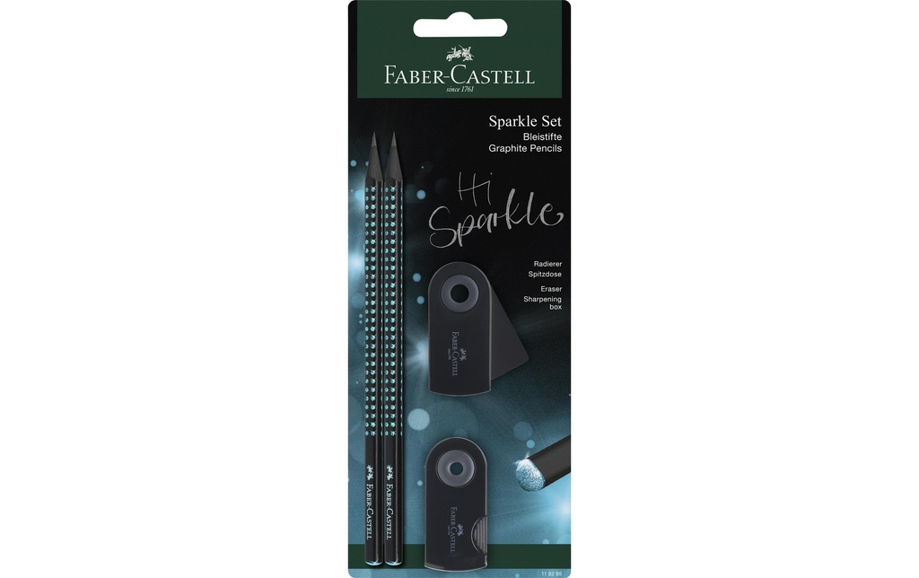 Faber-Castell Set d'écriture Sparkle Mid Ocean