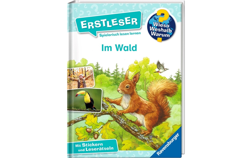 Ravensburger Livre documentaire Weso? Pourquoi? Pourquoi? Premiers lecteurs, Dans la forêt