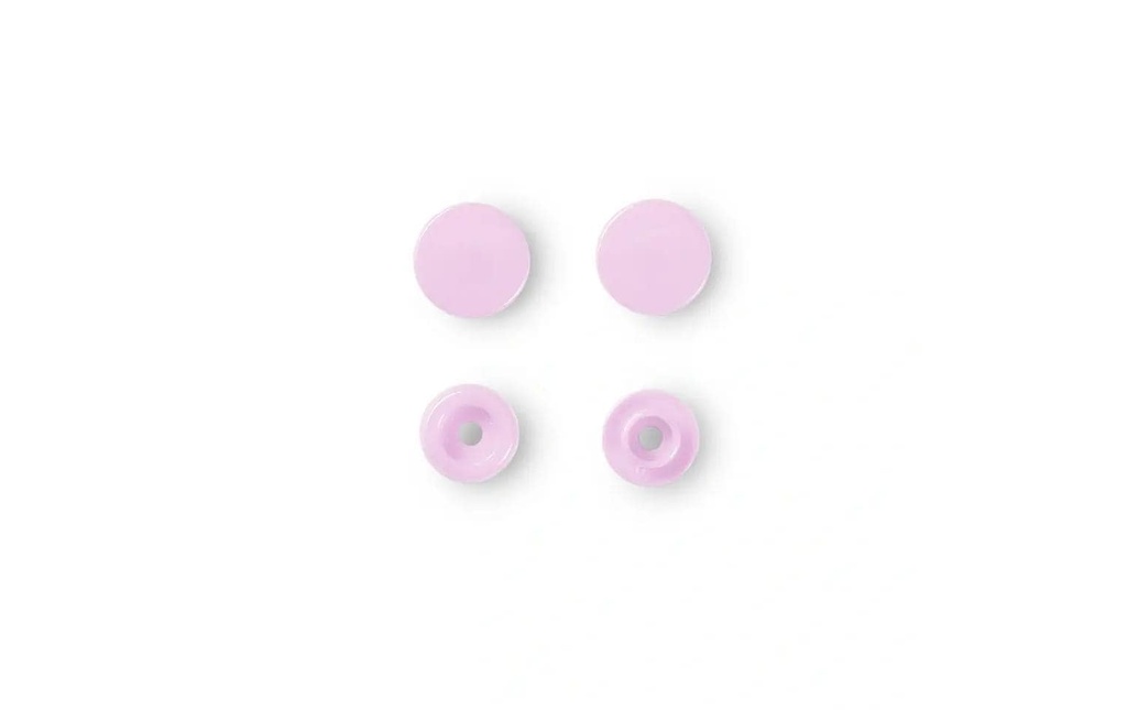 Prym Boutons poussoirs Boutons de couleur Gris, Ø 12,4 mm, 30 pièces