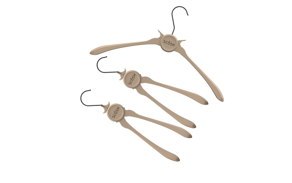 SCOSH Cintre 3 Pièce/s, Beige
