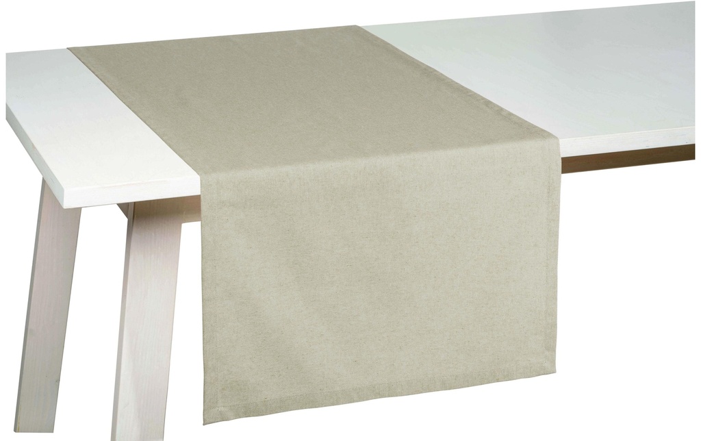 Pichler Chemin de table Faro 50 cm x 150 cm, Vert olive