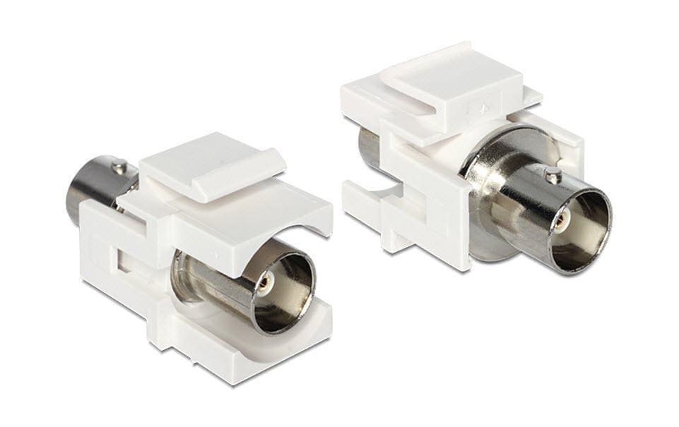 Delock Module Keystone BNC Blanc