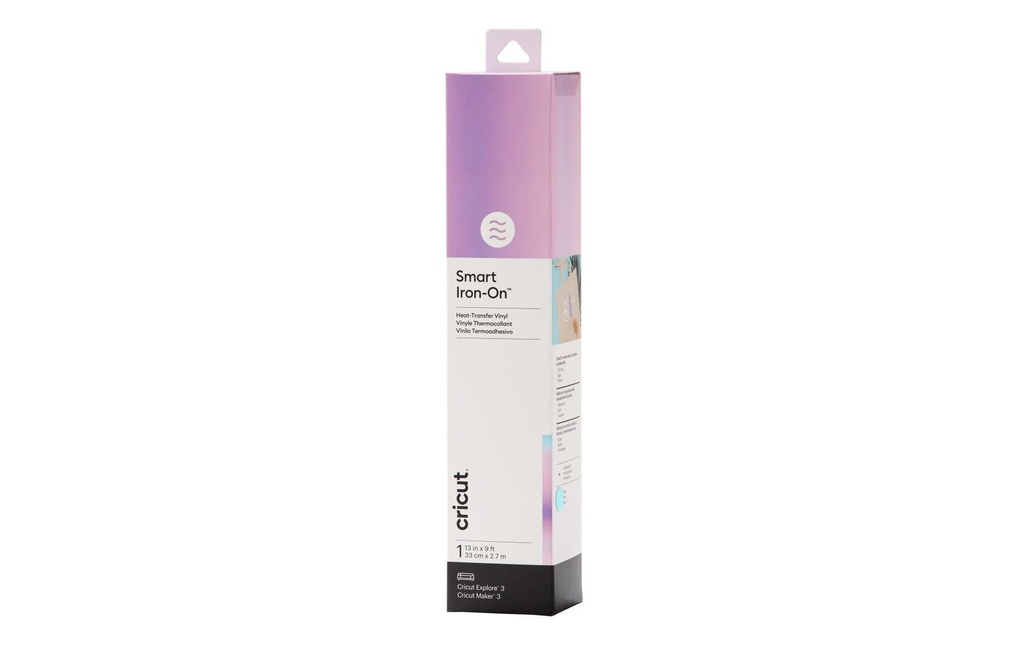 Cricut Film thermocollant Smart Holo 33 x 273 cm, 1 Pièce/s, Bleu
