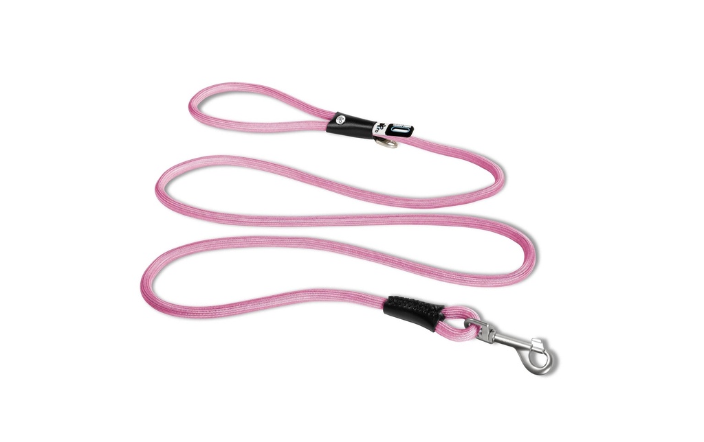 curli Laisse de chien Stretch Comfort Rose ø 10 mm / 1.8 m