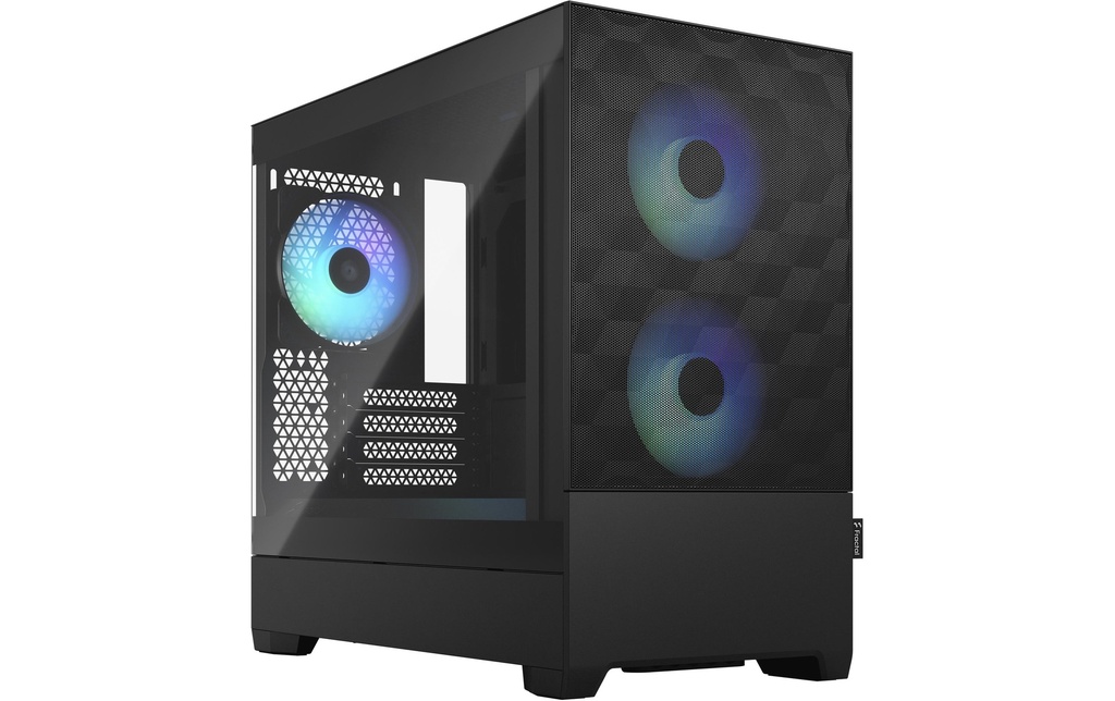Fractal Design Boîtier d’ordinateur Pop Mini Air RGB TG Noir