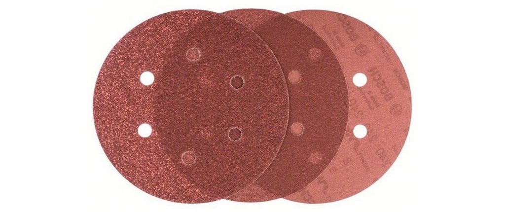 Bosch Professional Kits de feuilles abrasives 6-pièces