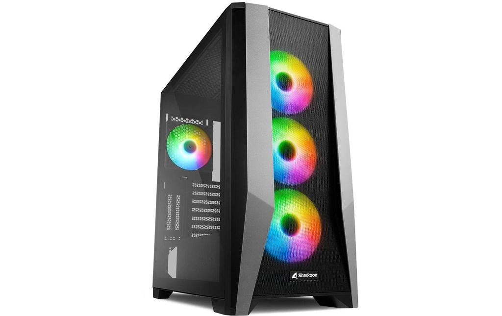 Sharkoon Boîtier d’ordinateur TG7M RGB