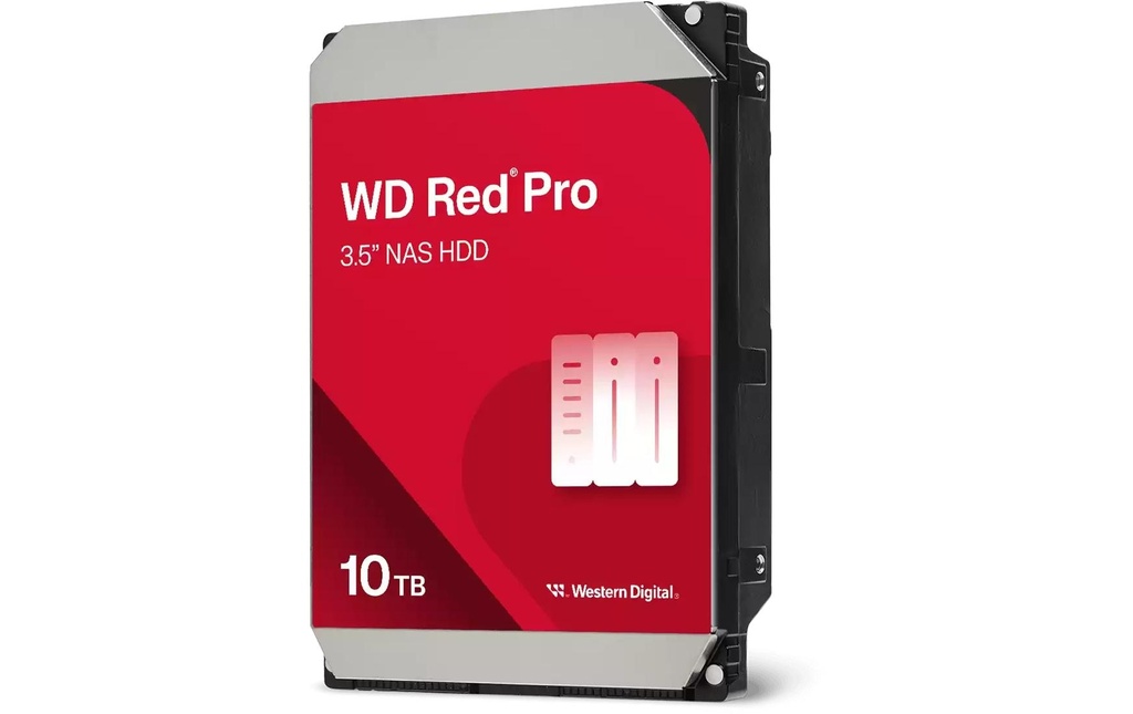 Western Digital Disque dur Red Pro 3.5 SATA 10 TB