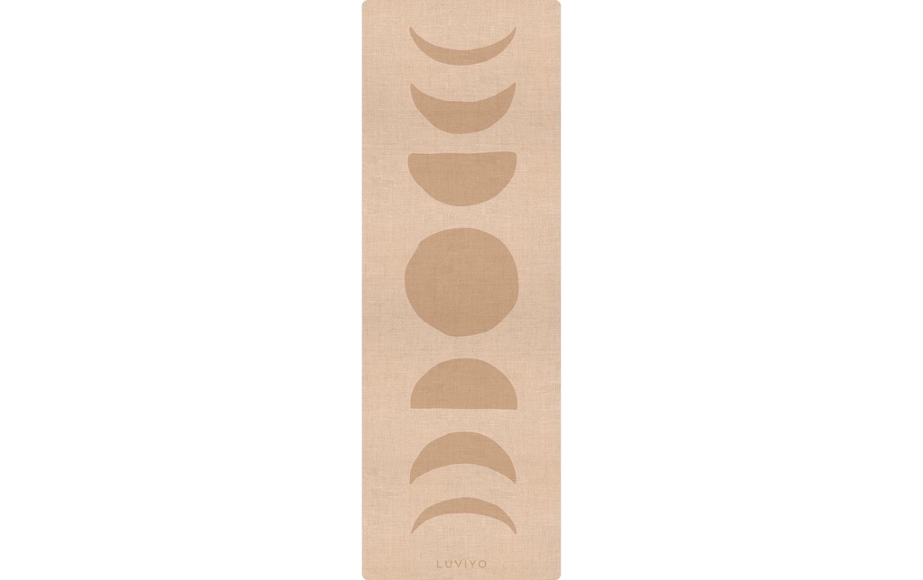 Luviyo Tapis de yoga tout-en-un Luna