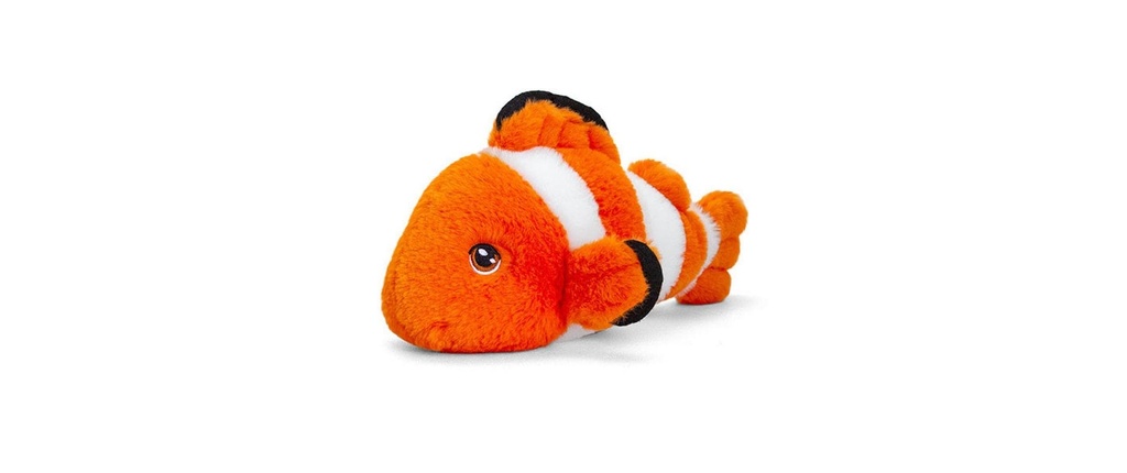 Keeleco Animal en peluche Poisson-clown 25 cm