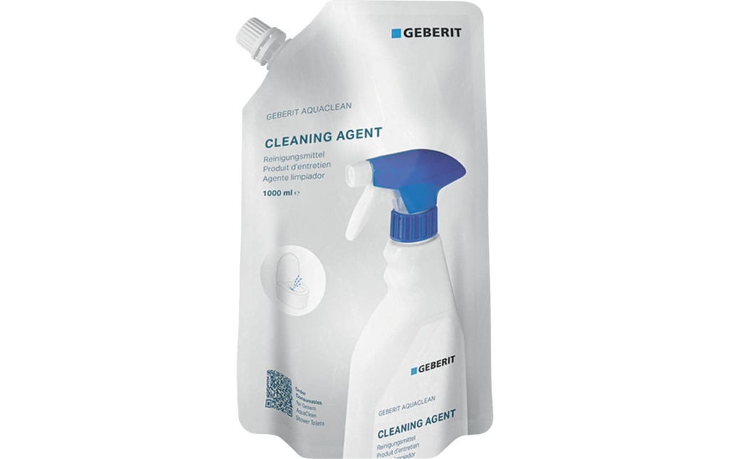 Geberit Produit de nettoyage AquaClean, sachet de recharge, 1 l