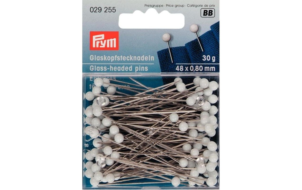 Prym Épingle 0.80 x 48 mm, 30 g