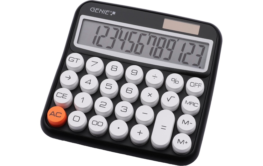 Genie Calculatrice 612BK Noir